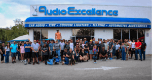 People outside of Audio Excellence